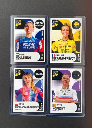 Demi Vollering Ferrand-Prevot Kasia Niewiadoma Kopecky Panini Tour de France 2025 Leaders, merk: Panini, staat: Nieuw zonder prijskaartje, € 6,25, € 7,26 inclusief Kopersbescherming