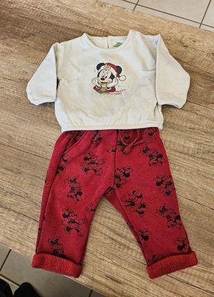 Ensemble Minnie Noël - 3 mois, marca: Disney, estado: Bom, tamanho: 3-6 meses / 62 cm, €2.00, €2.80 inclui Proteção do Comprador