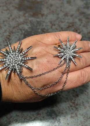 Double broches flocons, état: Très bon état, 6,00 €, 7,00 € Protection acheteurs incluse