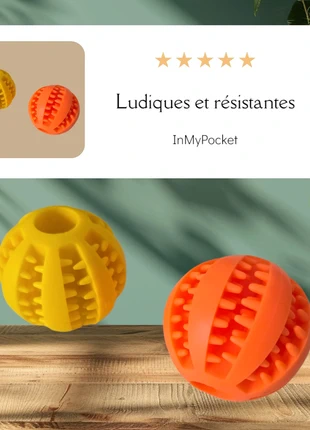 Lot de balles à friandises pour petit chien - Neuf, marca: sans marque, estado: Muy bueno, 6,99 €, 8,04 € Protección al comprador Pro incluida