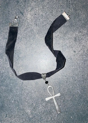collier ras de cou ankh, marke: pas de marque, zustand: Gut, 8,00 €, 9,10 € inklusive Vinted-Käuferschutz