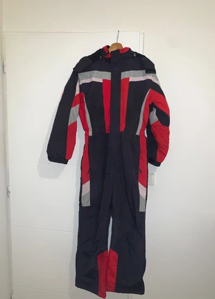 Combinaison de ski / snow Peng Ming – Taille M/L – Rouge & Noir, brand: Vintage Dressing, condition: Very good, size: M, €15.00, €16.45 includes Buyer Protection