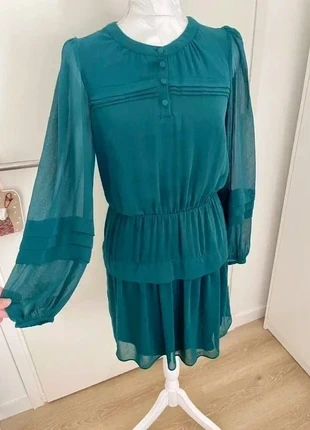 Robe vert émeraude Naf Naf – Taille 36, marque: Naf Naf, état: Très bon état, taille: S / 36 / 8, 17,00 €, 18,55 € Protection acheteurs incluse