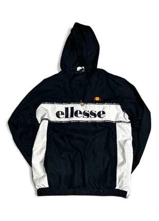 🧥 Ellesse - Veste Coupe-Vent Marine et Blanc - Vintage Style, marque: Ellesse, état: Très bon état, taille: Taille unique, 10,00 €, 11,20 € Protection acheteurs incluse