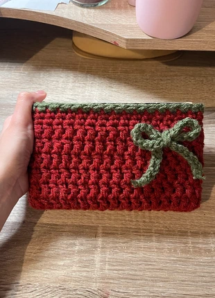 Pochette livres rouge et verte / coquette red and green booksleeve, marque: COQUETTE, état: Très bon état, 8,00 €, 9,10 € Protection acheteurs incluse