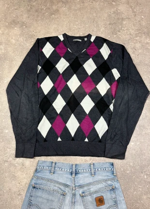 Pull d’hiver à motifs cable knit ethnic vintage 80s 90s 00s y2k, marque: Vintage Dressing, état: Très bon état, taille: L, 20,00 €, 21,70 € Protection acheteurs (Pro) incluse