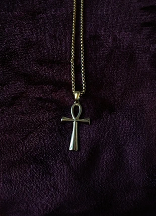 Ankh necklace, merk: NO LABEL, staat: Nieuw zonder prijskaartje, € 10,00, € 11,20 inclusief Kopersbescherming