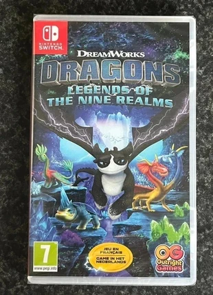 Dragons Legends of the Nine Realms Nintendo Switch Sealed PAL game, staat: Nieuw met prijskaartje, € 34,95, € 37,40 inclusief Kopersbescherming Pro