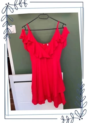 Robe d’été légère | Rouge | Tiffosi | Taille S / 36 / 8, brand: Tiffosi, condition: Very good, size: S / 36 / 8, €10.00, €11.20 includes Buyer Protection