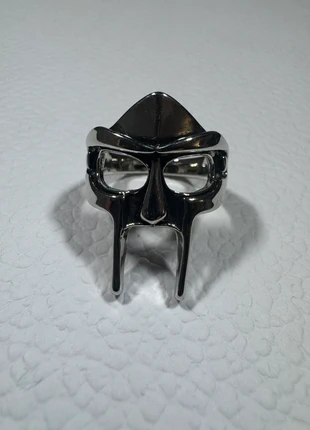 Bague masque guerrier, marque: CHROME, état: Très bon état, taille: Ajustable, 9,90 €, 11,10 € Protection acheteurs incluse