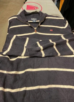 Pull Ralph Laurren Bleu et blanc XL, brand: Ralph Lauren, condition: Very good, size: XL, €59.99, €63.69 includes Buyer Protection Pro