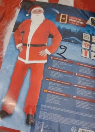 Costume père Noël taille adulte, marque: Noël, état: Neuf avec étiquette, taille: Taille unique, 10,00 €, 11,20 € Protection acheteurs incluse