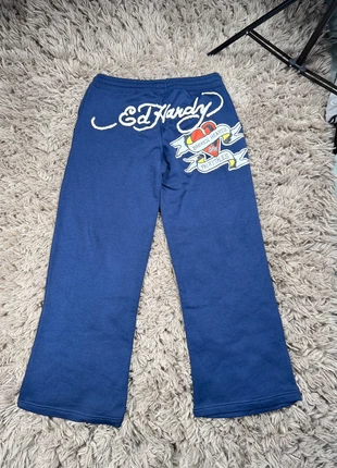 Pantalon Ed Hardy Bleu Marine - Taille L, marke: Ed Hardy, zustand: Sehr gut, größe: L / 40 / 12, 29,99 €, 32,19 € inklusive Vinted-Käuferschutz
