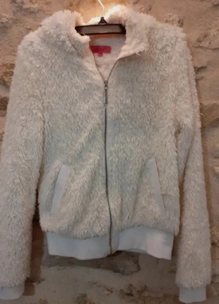 Blouson leger osley effet moumoute, marca: Osley, estado: Muy bueno, tamaño: M / 38 / 10, 3,50 €, 4,38 € Protección al comprador incluida