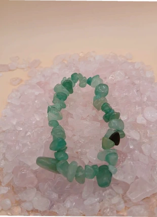Bracelet en Aventurine, marque: Natural, état: Très bon état, 3,45 €, 4,32 € Protection acheteurs (Pro) incluse