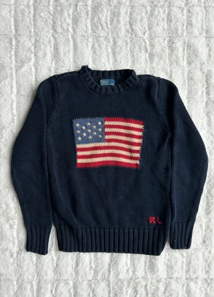 Pull usa flag Ralph Lauren bleu marine taille xxs, marque: Ralph Lauren, état: Très bon état, taille: XXS / 32 / 4, 74,90 €, 79,35 € Protection acheteurs incluse