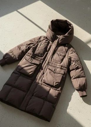 Doudoune longue marron – chaude, matelassée, féminine, cosy, brand: Atelier Lysandra, condition: Very good, size: M / 38 / 10, €280.00, €294.70 includes Buyer Protection Pro