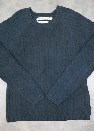 Pull noir torsadé Marque Tommy Hilfiger Femme Taille M, marke: Tommy Hilfiger, zustand: Sehr gut, größe: M / 38 / 10, 15,00 €, 16,45 € beinhaltet Vinted-Käuferschutz Pro