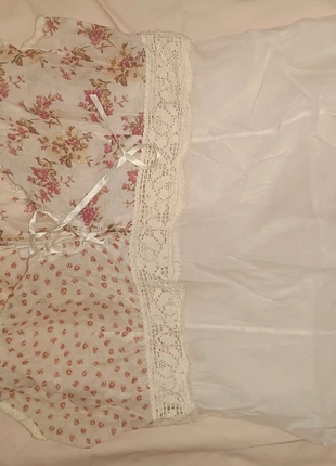 Top bretelles coquette patchwork, brand: COQUETTE, condition: Very good, size: M / 38 / 10, €5.00, €5.95 includes Buyer Protection