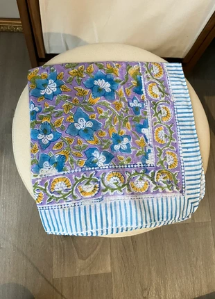 Foulard block print indien 56*56, marke: cotignac, zustand: Neu, mit Etikett, 13,00 €, 14,35 € beinhaltet Vinted-Käuferschutz Pro