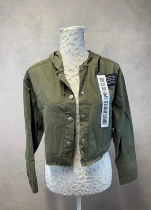 Blouson kaki style militaire court Primark taille 32, 100 % coton, excellent état Mqi4, marca: Primark, estado: Muy bueno, tamaño: XXS / 32 / 4, 8,30 €, 9,42 € Protección al comprador Pro incluida