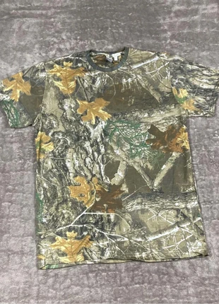 T-shirt Realtree Hunter Forest Camouflage, marca: Realtree, estado: Bom, tamanho: L, €17.99, €19.59 inclui Proteção do Comprador Pro