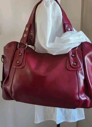 Sac fourre tout pour femme - Bordeaux / Rouge, condition: Very good, €30.00, €32.20 includes Buyer Protection
