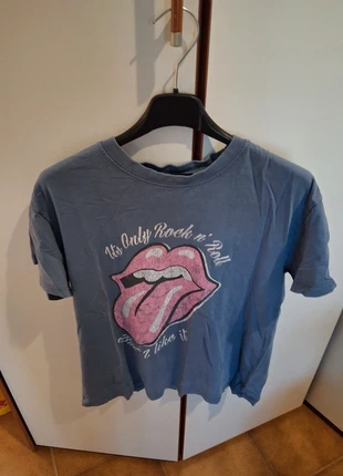 T-shirt Rolling Stones, marque: Tally Weijl, état: Neuf sans étiquette, taille: XS / 34 / 6, 3,00 €, 3,85 € Protection acheteurs incluse