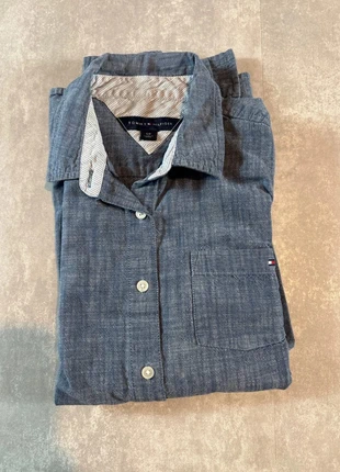 Chemise Tommy Hilfiger S – Denim bleu – Homme, marque: Tommy Hilfiger, état: Très bon état, taille: S, 13,00 €, 14,35 € Protection acheteurs incluse