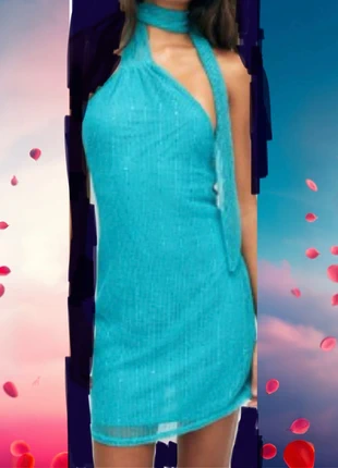 Vestido espalda descubierta, marque: Pull & Bear, état: Neuf sans étiquette, taille: S / 36 / 8, 5,00 €, 5,95 € Protection acheteurs incluse