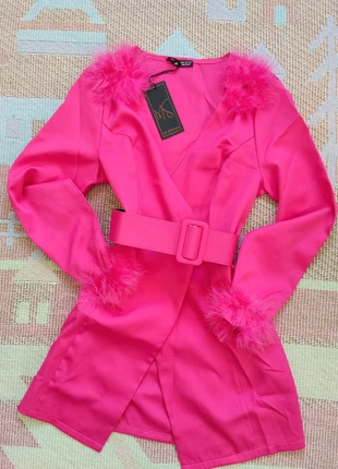 Blazer dress fuchsia pink Vestido Blazer rosa fúcsia Novo tamanho M Shein, marca: Pink, estado: Novo com etiquetas, tamanho: M / 38 / 10, €8.60, €9.73 inclui Proteção do Comprador