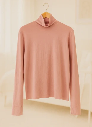 Pull col roulé rose femme Daxon taille 48/52, marque: Daxon, état: Très bon état, taille: 4XL / 48 / 20, 7,00 €, 8,05 € Protection acheteurs incluse