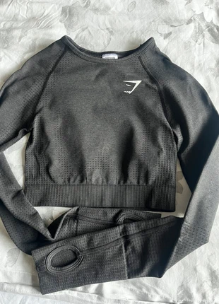 Gym shark long sleeve crop top, brand: Gymshark, condition: Very good, size: XS / 34 / 6, €7.00, €8.05 includes Buyer Protection