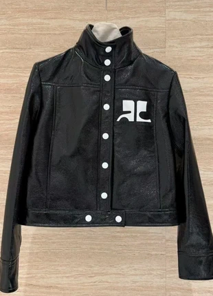 Veste Blazer en cuir Courrèges Paris Reedition en vinyle, marke: Courrèges, zustand: Neu, größe: L / 40 / 12, 385,00 €, 404,45 € inklusive Vinted-Käuferschutz