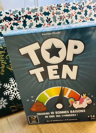 Jeu de société Top Ten NEUF, marque: cocktail games, état: Neuf avec étiquette, 19,00 €, 20,65 € Protection acheteurs incluse