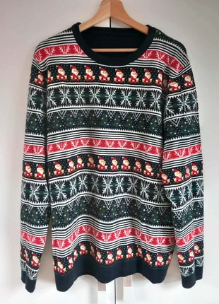 Pull de Noël 🎄, marque: In Extenso, état: Neuf sans étiquette, taille: XL, 7,00 €, 8,05 € Protection acheteurs incluse