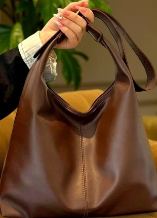 Borsa hobo caffè con cinghia + zip, marque: Spring, état: Neuf sans étiquette, 18,00 €, 19,60 € Protection acheteurs incluse