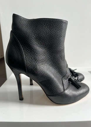 Bottines noires en cuir, zustand: Sehr gut, größe: 38, 20,00 €, 21,70 € inklusive Vinted-Käuferschutz