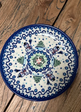 Bolesławiec Vena! Unikat! Talerz 19 cm, merk: BOLESLAWIEC, staat: Nieuw zonder prijskaartje, € 21,00, € 22,75 inclusief Kopersbescherming