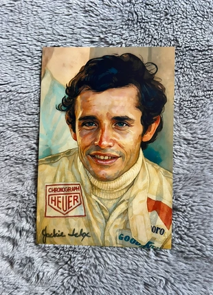 Poster Formula 1 F1 Vintage - Jacky Ickx - 20x30, brand: F1, condizioni: Ottime, €12.50, €13.83 include la Protezione acquisti Pro