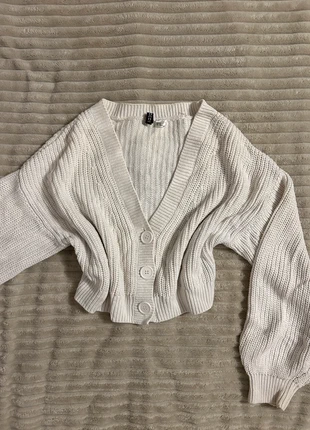 Gilet pull blanc H&M, marke: H&M, zustand: Sehr gut, größe: M / 38 / 10, 5,00 €, 5,95 € inklusive Vinted-Käuferschutz