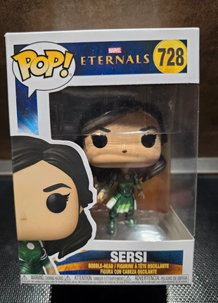 Funko Pop Sersi 728 Marvel Eternals – Bobble Head Originale, marca: Funko, estado: Novo com etiquetas, tamanho: Prematuro, até 44 cm, €11.99, €13.29 inclui Proteção do Comprador
