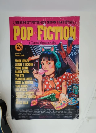 Poster "Pop Fiction", état: Très bon état, 7,00 €, 8,05 € Protection acheteurs incluse