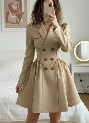 Trench Femme – Manches Longues, Style Élégant - Taille M, marca: Atelier Verdure, estado: Muito bom, tamanho: M / 38 / 10, €59.90, €63.60 inclui Proteção do Comprador
