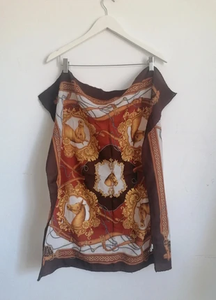 Pañuelo vintage caballos 72x72, marque: Vintage Dressing, état: Satisfaisant, 2,90 €, 3,75 € Protection acheteurs incluse