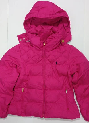 Ralph Lauren girls’ puffer jacket, size M (8/10 years), in a bright fuchsia pink colour with hood, marca: Ralph Lauren, estado: Bom, tamanho: 9 anos / 134 cm, €25.90, €27.90 inclui Proteção do Comprador