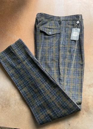 Giab’s pantalone classico con pence in velluto a coste taglia 46, marca: Giabs, estado: Nuevo con etiquetas, tamaño: S, 80,00 €, 84,70 € Protección al comprador incluida