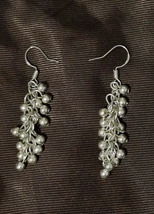 Sterling Silver Chardonnay Grape Cluster Earings, brand: Sterling, condition: New without tags, £8.00, £9.10 includes Buyer Protection