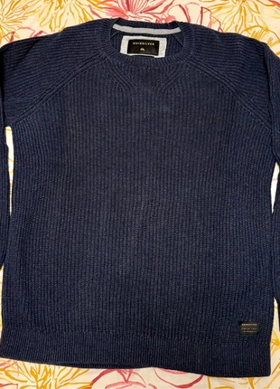 Pull QuickSilver bleu, marque: Quicksilver, état: Très bon état, taille: M, 10,00 €, 11,20 € Protection acheteurs incluse