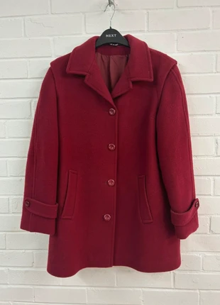 Vintage burgundy pure new wool winter overcoat size 12, brand: Vintage, condition: Very good, size: M / UK 12-14, £15.00, £16.45 includes Buyer Protection